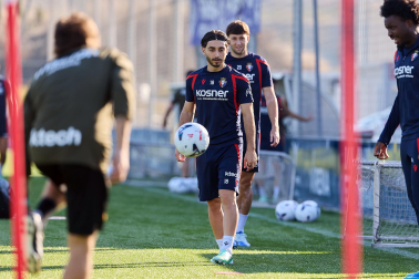 Fotos del entrenamiento de Osasuna de este 16 de octubre