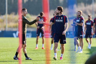 Fotos del entrenamiento de Osasuna de este 16 de octubre