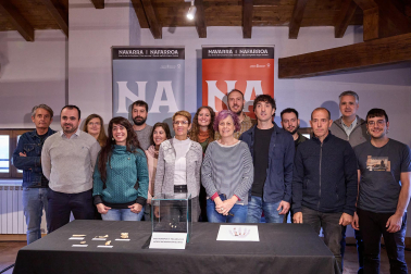Fotos de los restos humanos más antiguos hasta la fecha encontrados en Navarra en la cueva de Abauntz