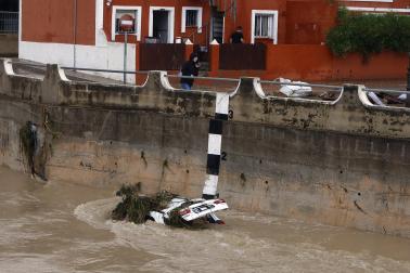 Destrozos provocados por las inundaciones a consecuencia del paso de la dana Adam en la localidad alicantina de Els Poblets