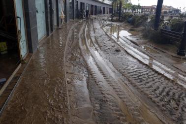 Destrozos provocados por las inundaciones a consecuencia del paso de la dana Adam en la localidad alicantina de Els Poblets