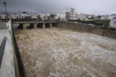 Vista de las inundaciones a consecuencia del paso de la dana Adam en la localidad alicantina de Els Poblets