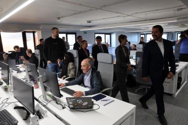 Fotos de la inauguración de la nueva sede de Nabrawind en Pamplona