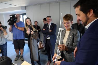 Fotos de la inauguración de la nueva sede de Nabrawind en Pamplona