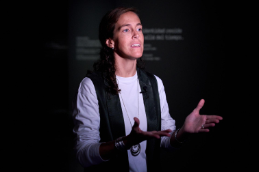 Fotos de la presentación de nuevas exposiciones del Museo Universidad de Navarra