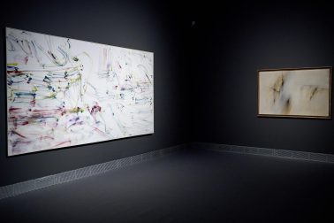 Fotos de la presentación de nuevas exposiciones del Museo Universidad de Navarra