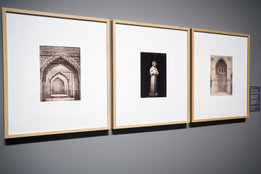 Fotos de la presentación de nuevas exposiciones del Museo Universidad de Navarra