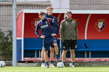 Foto del entrenamiento de Osasuna del 21 de octubre
