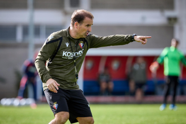 Foto del entrenamiento de Osasuna del 21 de octubre