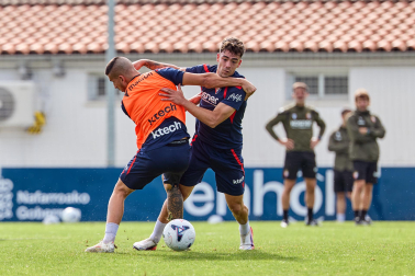 Foto del entrenamiento de Osasuna del 21 de octubre