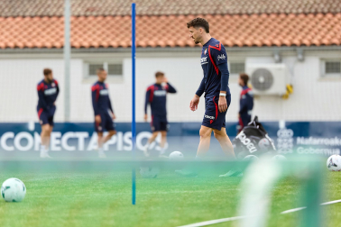 Foto del entrenamiento de Osasuna del 21 de octubre