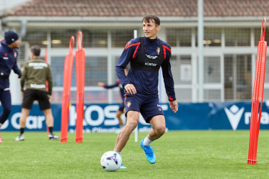 Foto del entrenamiento de Osasuna del 21 de octubre