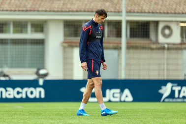 Foto del entrenamiento de Osasuna del 21 de octubre