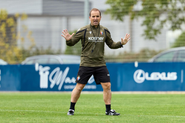 Foto del entrenamiento de Osasuna del 21 de octubre