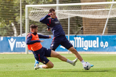 Foto del entrenamiento de Osasuna del 21 de octubre