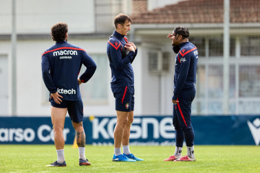 Foto del entrenamiento de Osasuna del 21 de octubre