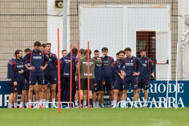 entrenamiento de Osasuna