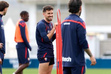 entrenamiento de Osasuna