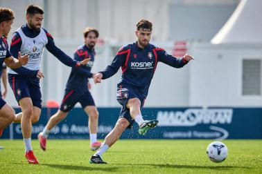 entrenamiento de Osasuna