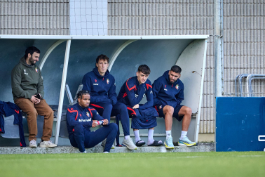 Fotos del entrenamiento de Osasuna en Tajonar, este viernes 23 de octubre