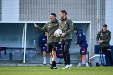 Fotos del entrenamiento de Osasuna en Tajonar, este viernes 23 de octubre