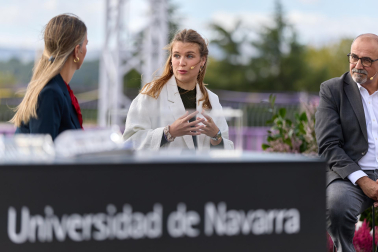 Fotos del acto de colocación de la primera piedra del BIOMA