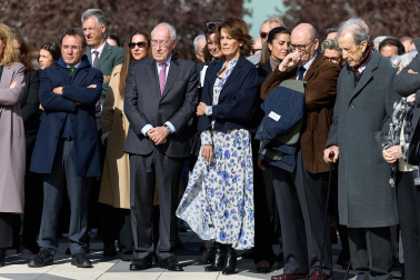 Fotos del acto de colocación de la primera piedra del BIOMA