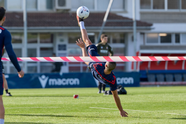 Foto del entrenamiento de Osasuna de este 24 de octubre