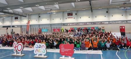 Jornada inaugural de los XL Juegos Deportivos de Navarra