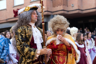 Representación teatralizada conmemorativa de la visita de los reyes Felipe V y María Luisa Gabriela de Saboya a Corella