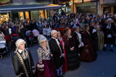 Representación teatralizada conmemorativa de la visita de los reyes Felipe V y María Luisa Gabriela de Saboya a Corella