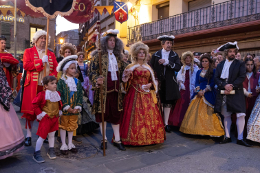 Representación teatralizada conmemorativa de la visita de los reyes Felipe V y María Luisa Gabriela de Saboya a Corella