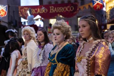 Representación teatralizada conmemorativa de la visita de los reyes Felipe V y María Luisa Gabriela de Saboya a Corella