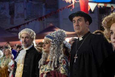 Representación teatralizada conmemorativa de la visita de los reyes Felipe V y María Luisa Gabriela de Saboya a Corella