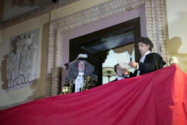 Representación teatralizada conmemorativa de la visita de los reyes Felipe V y María Luisa Gabriela de Saboya a Corella