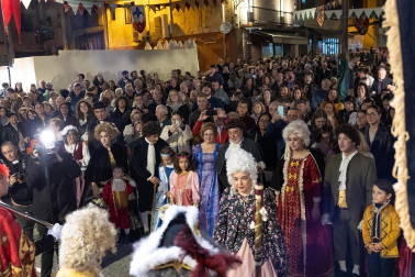 Representación teatralizada conmemorativa de la visita de los reyes Felipe V y María Luisa Gabriela de Saboya a Corella