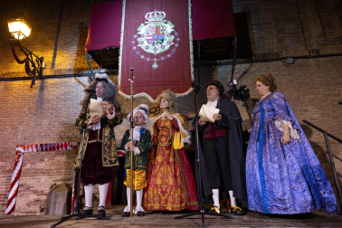 Representación teatralizada conmemorativa de la visita de los reyes Felipe V y María Luisa Gabriela de Saboya a Corella