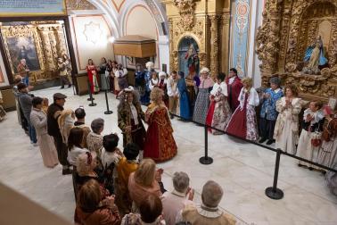 Representación teatralizada conmemorativa de la visita de los reyes Felipe V y María Luisa Gabriela de Saboya a Corella
