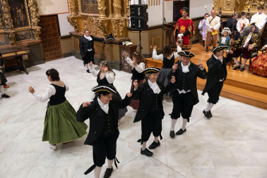 Representación teatralizada conmemorativa de la visita de los reyes Felipe V y María Luisa Gabriela de Saboya a Corella