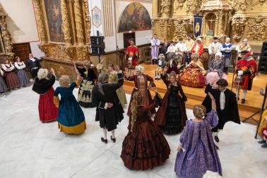 Representación teatralizada conmemorativa de la visita de los reyes Felipe V y María Luisa Gabriela de Saboya a Corella
