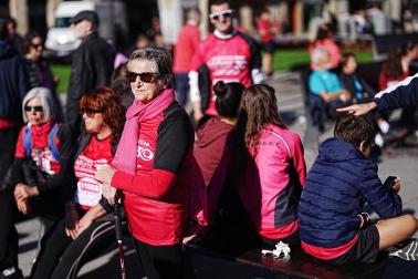 Fotos de la Carrera Solidaria contra el Cäncer de Mána organizada por Saray este domingo, 25 de octubre, en Pamplona