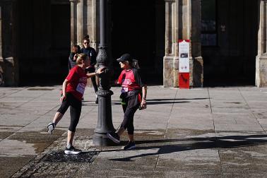 Fotos de la Carrera Solidaria contra el Cäncer de Mána organizada por Saray este domingo, 25 de octubre, en Pamplona