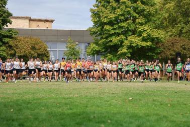 Foto del Campeonato Navarro de Cross por clubes en Estella