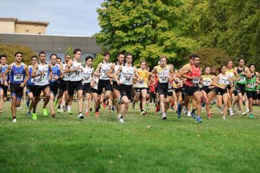 Foto del Campeonato Navarro de Cross por clubes en Estella
