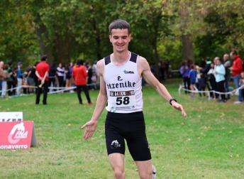 Foto del Campeonato Navarro de Cross por clubes en Estella