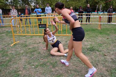 Foto del Campeonato Navarro de Cross por clubes en Estella