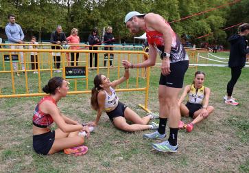 Foto del Campeonato Navarro de Cross por clubes en Estella