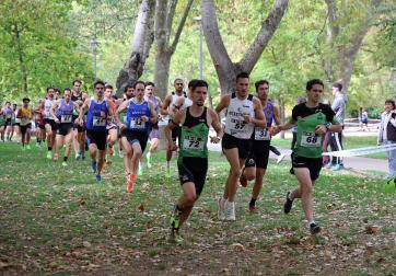 Foto del Campeonato Navarro de Cross por clubes en Estella