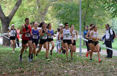 Foto del Campeonato Navarro de Cross por clubes en Estella