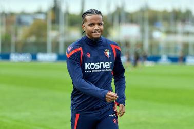 Entrenamiento del Osasuna del martes 27 de octubre